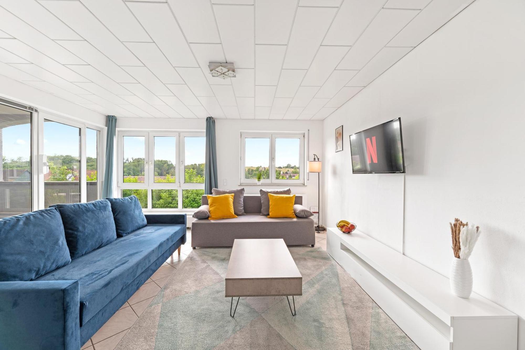 Sunshine - 4 Personen Airport Messe Mit Tg-Garage Apartment Ostfildern Exterior photo